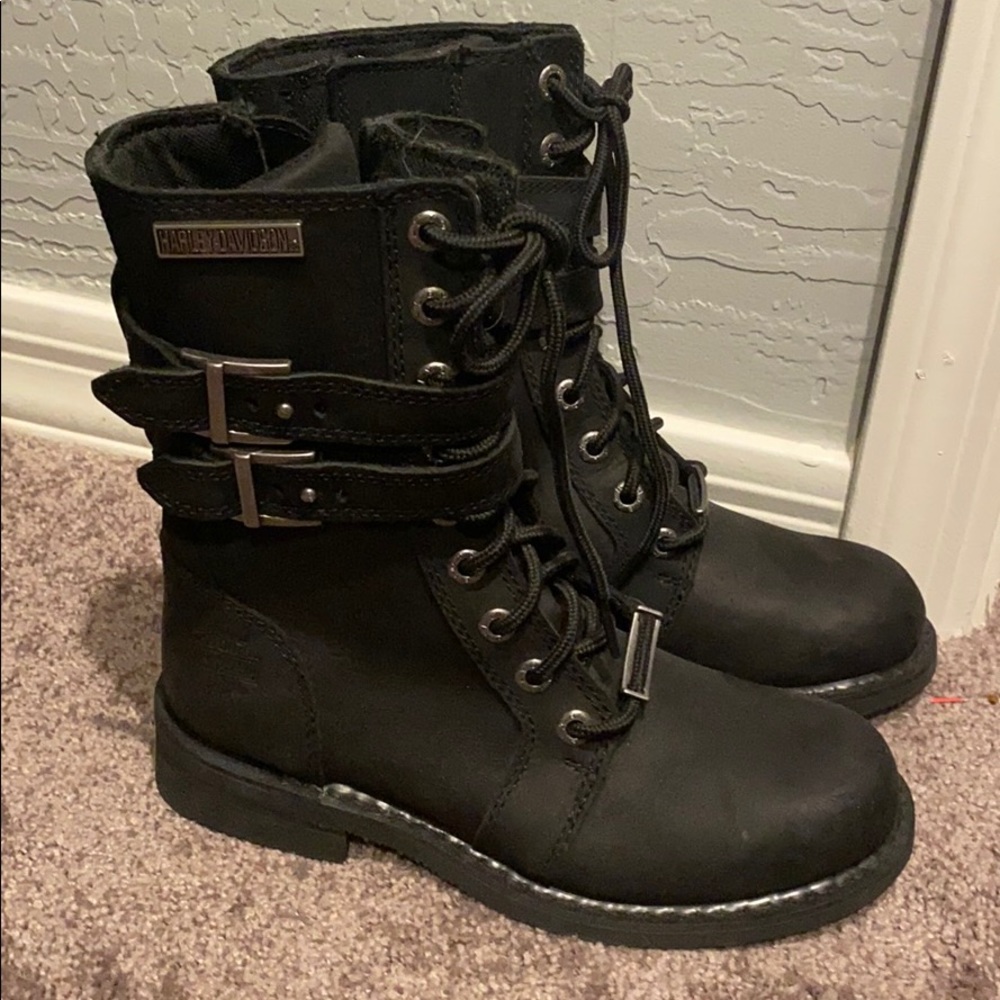 Harley Davidson riding boots
